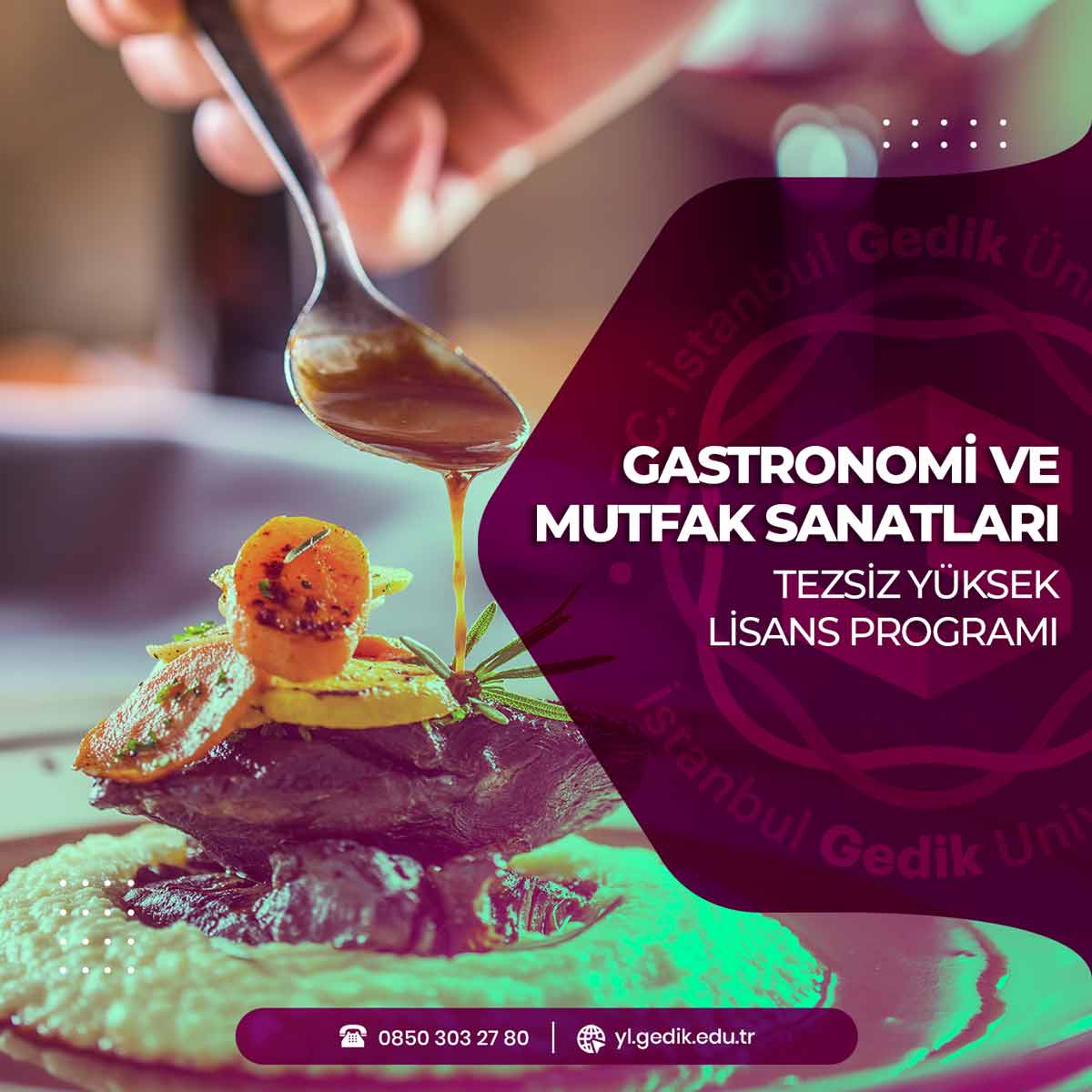 Gastronomi ve Mutfak Sanatları Tezsiz Yüksek Lisans Programı