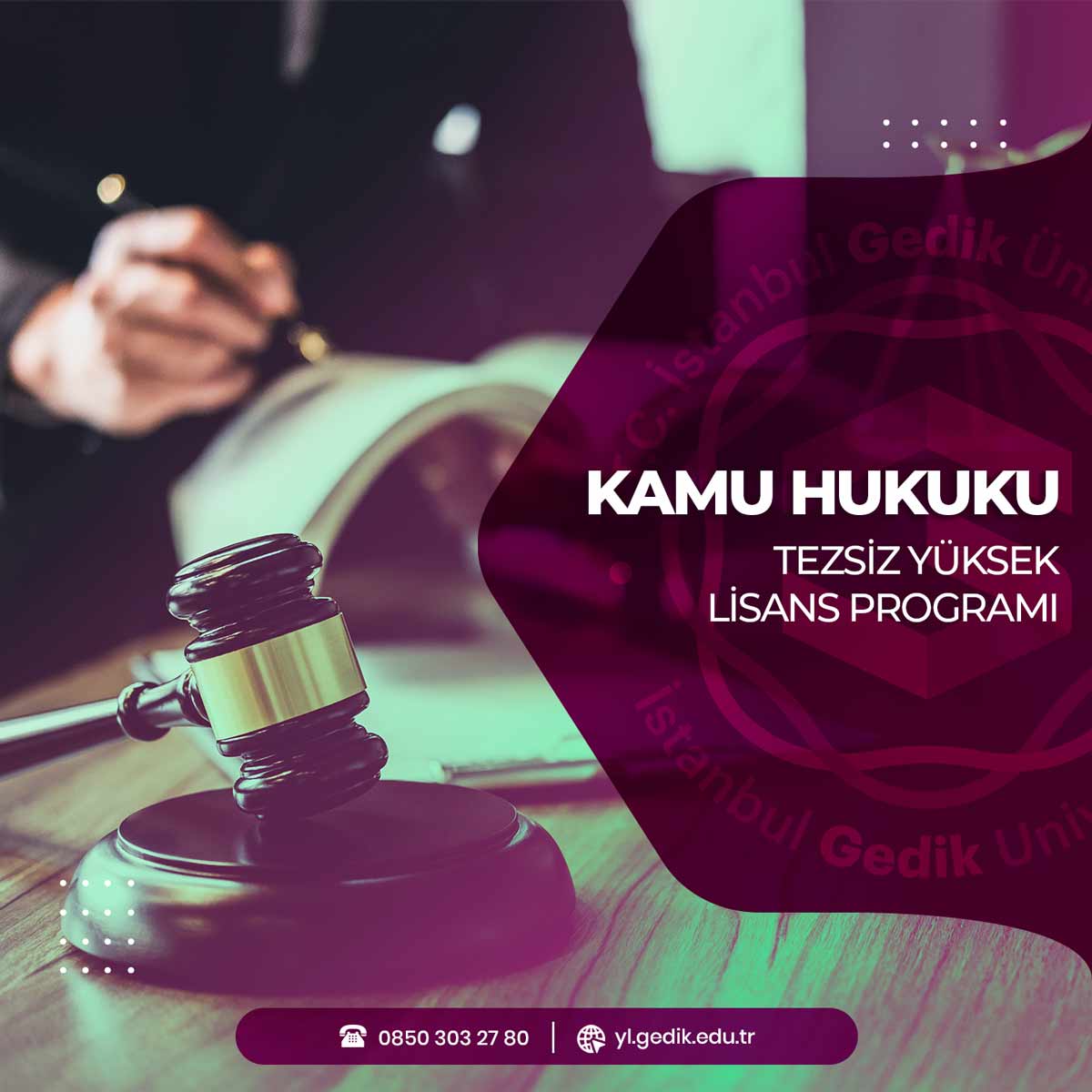 Kamu Hukuku Tezsiz Yüksek Lisans Programı