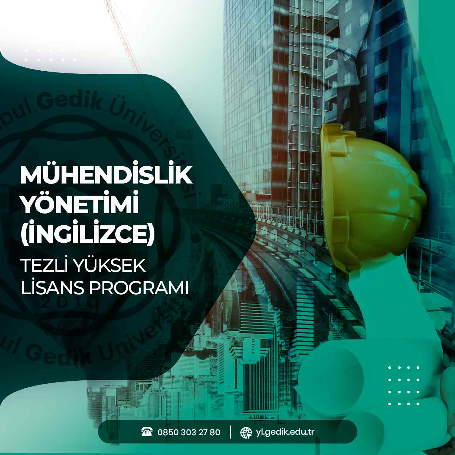 Mühendislik Yönetimi (İngilizce) Tezli Yüksek Lisans Programı