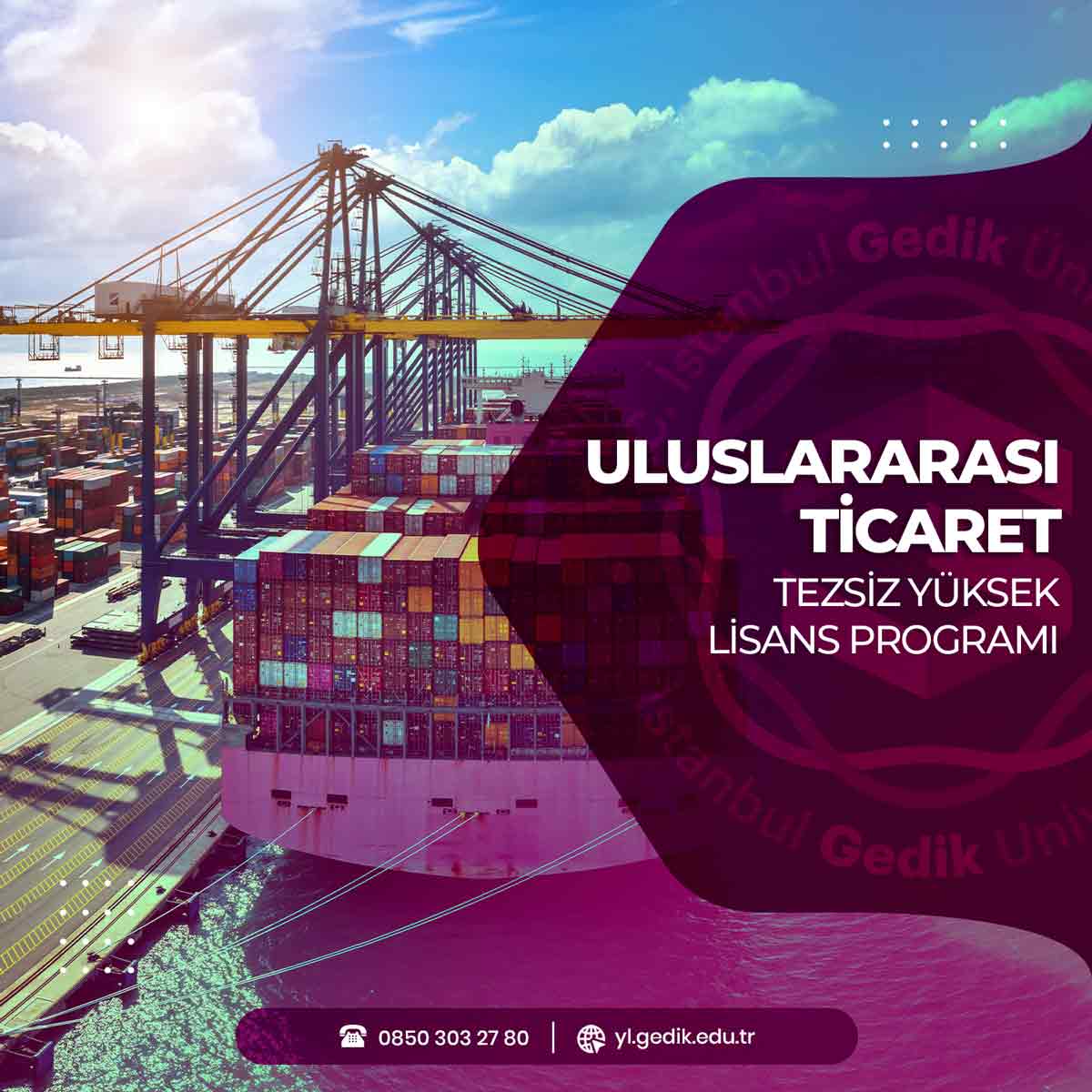 Uluslararası Ticaret Tezsiz Yüksek Lisans Programı