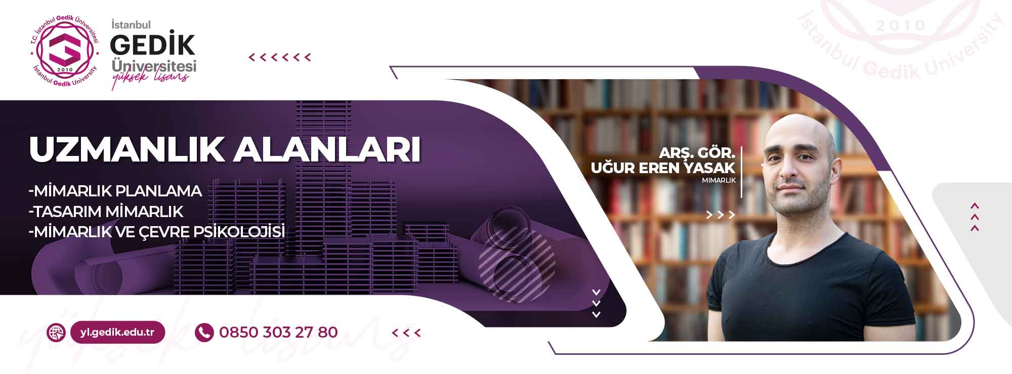 Mimarlık Tezli Yüksek Lisans Programı slider