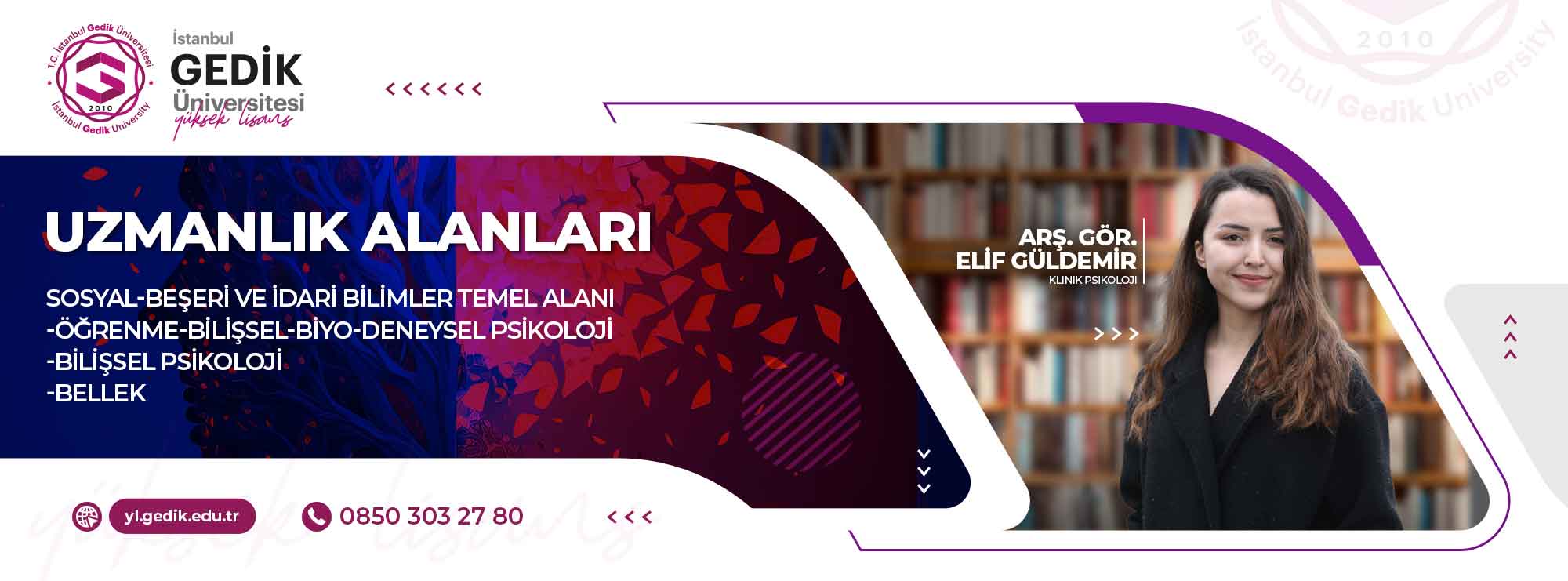 Klinik Psikoloji Tezsiz Yüksek Lisans Programı slider