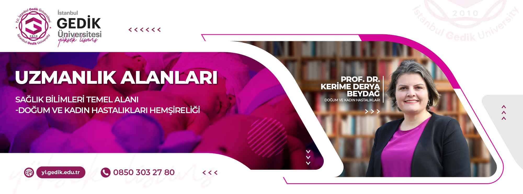 Doğum ve Kadın Hastalıkları Hemşireliği Tezli Yüksek Lisans Programı slider