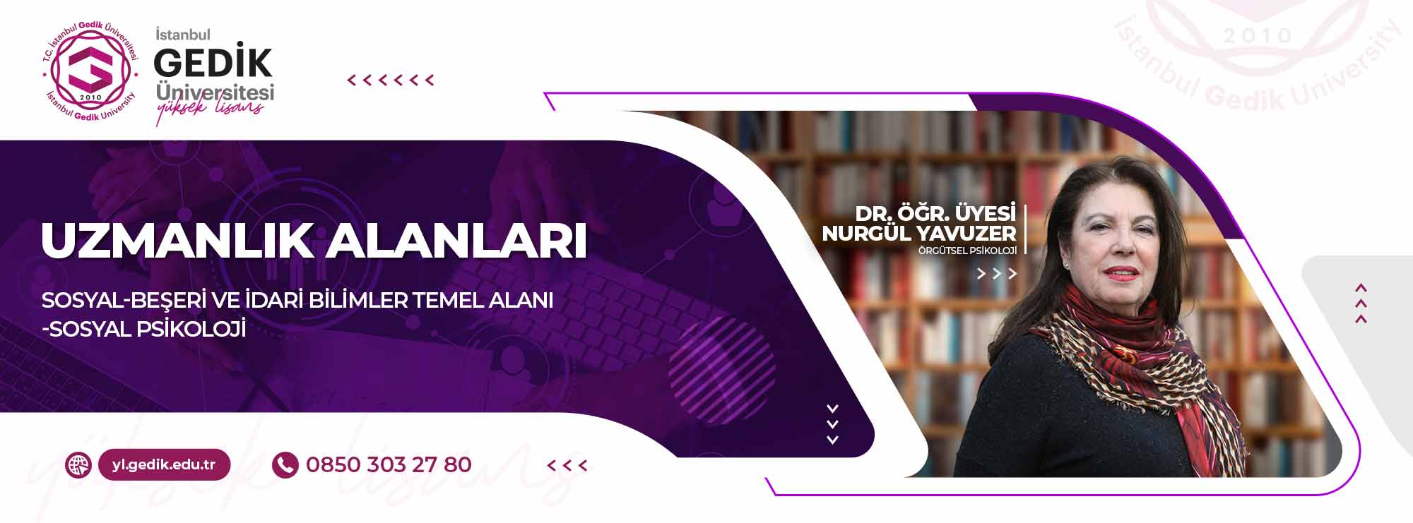 Örgütsel Psikoloji Tezsiz Yüksek Lisans Programı slider