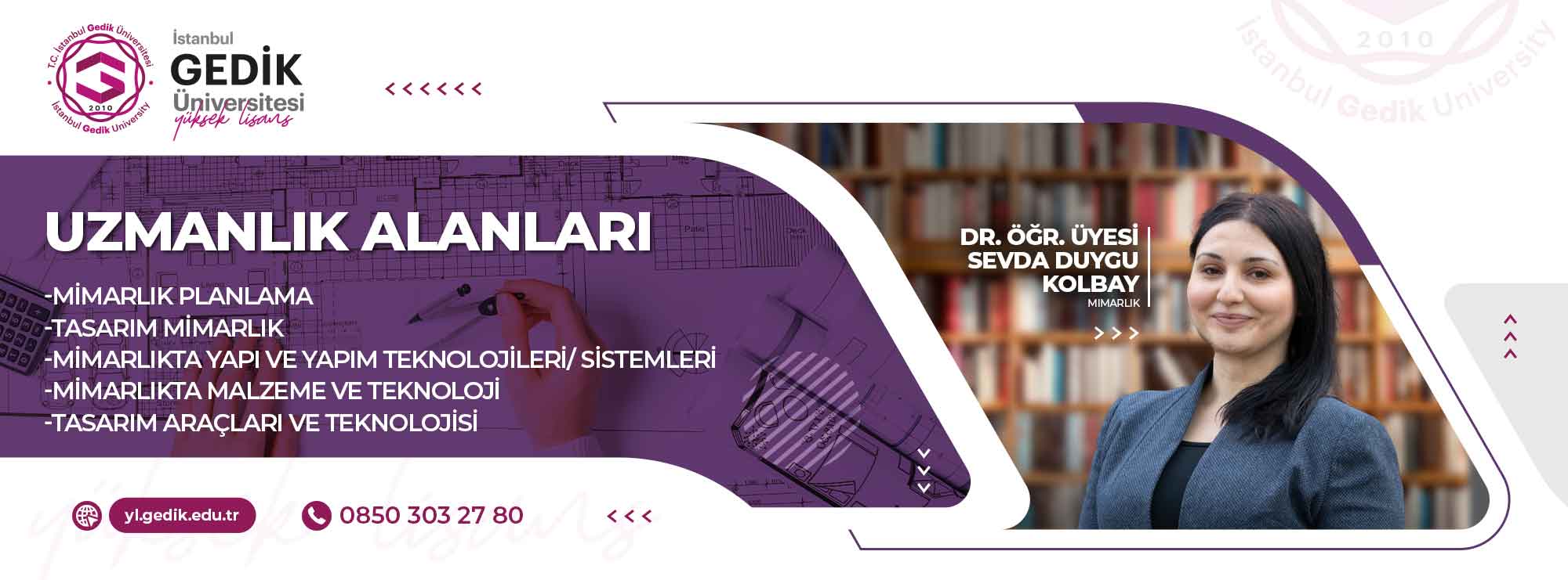 Mimarlık Tezli Yüksek Lisans Programı slider