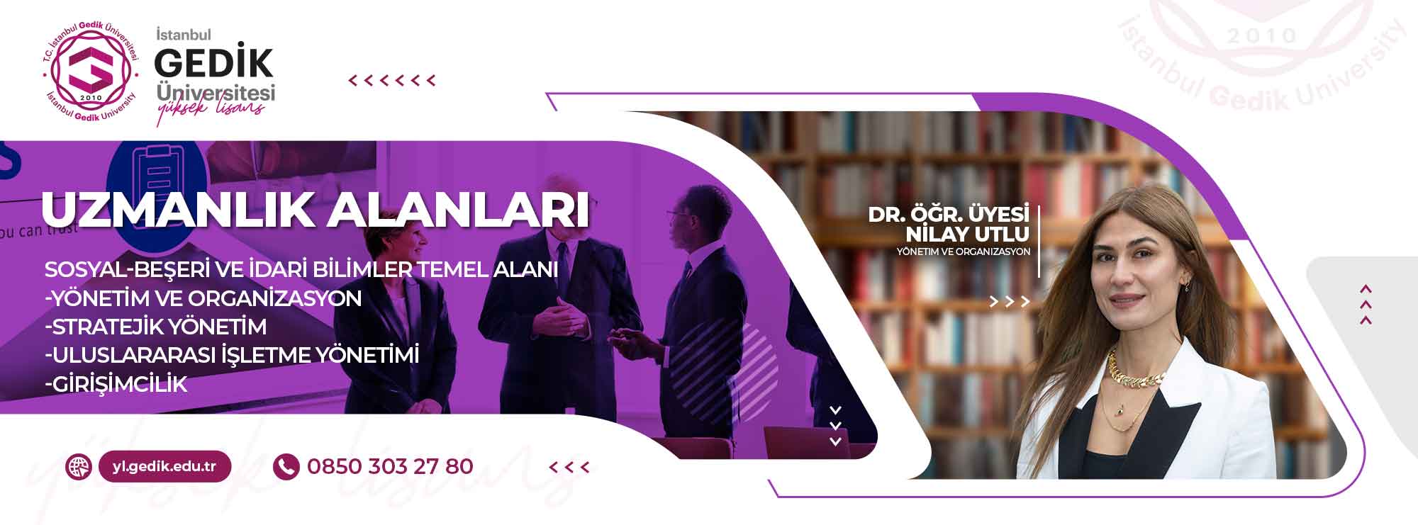 Yönetim ve Organizasyon Tezsiz Yüksek Lisans Programı slider