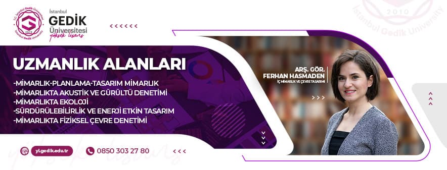 İç Mimarlık ve Çevre Tasarımı Tezsiz Yüksek Lisans Programı slider