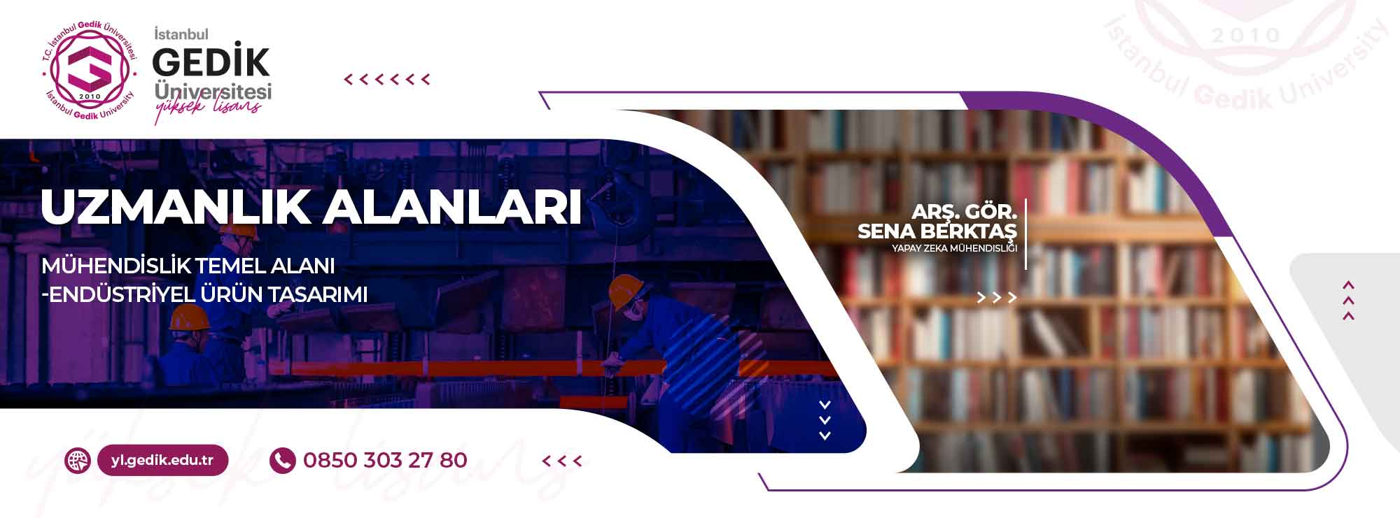 Yapay Zeka Mühendisliği Tezli Yüksek Lisans Programı slider