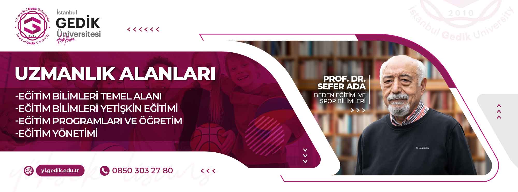 Beden Eğitimi ve Spor Bilimleri Doktora Programı slider