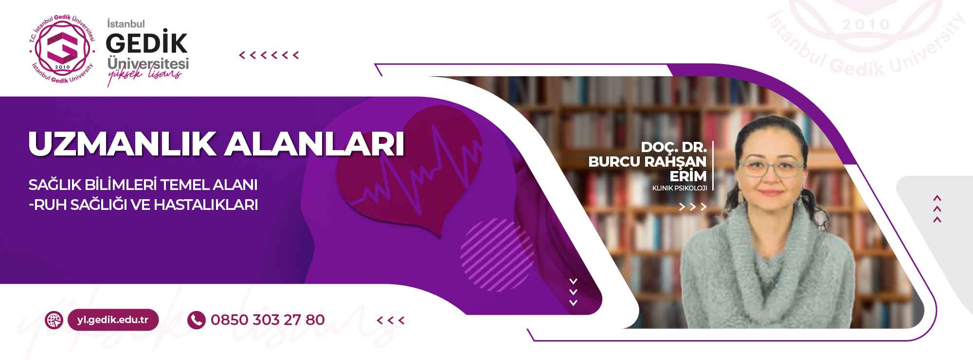 Klinik Psikoloji Tezsiz Yüksek Lisans Programı slider
