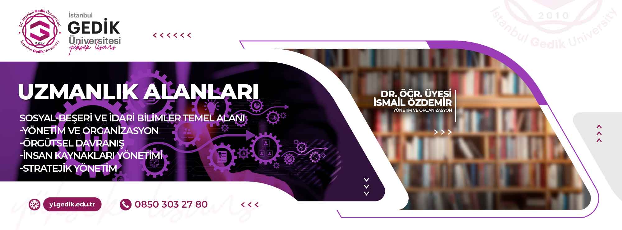 Yönetim ve Organizasyon Tezsiz Yüksek Lisans Programı slider