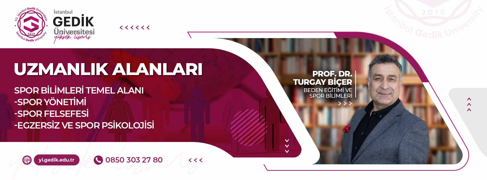 Beden Eğitimi ve Spor Bilimleri Tezsiz Yüksek Lisans Programı slider