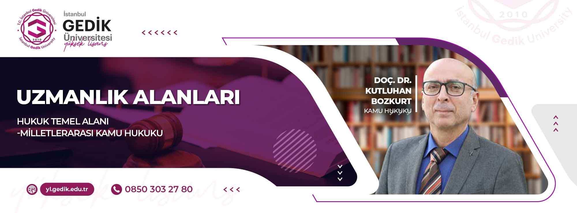 Kamu Hukuku Tezsiz Yüksek Lisans Programı slider