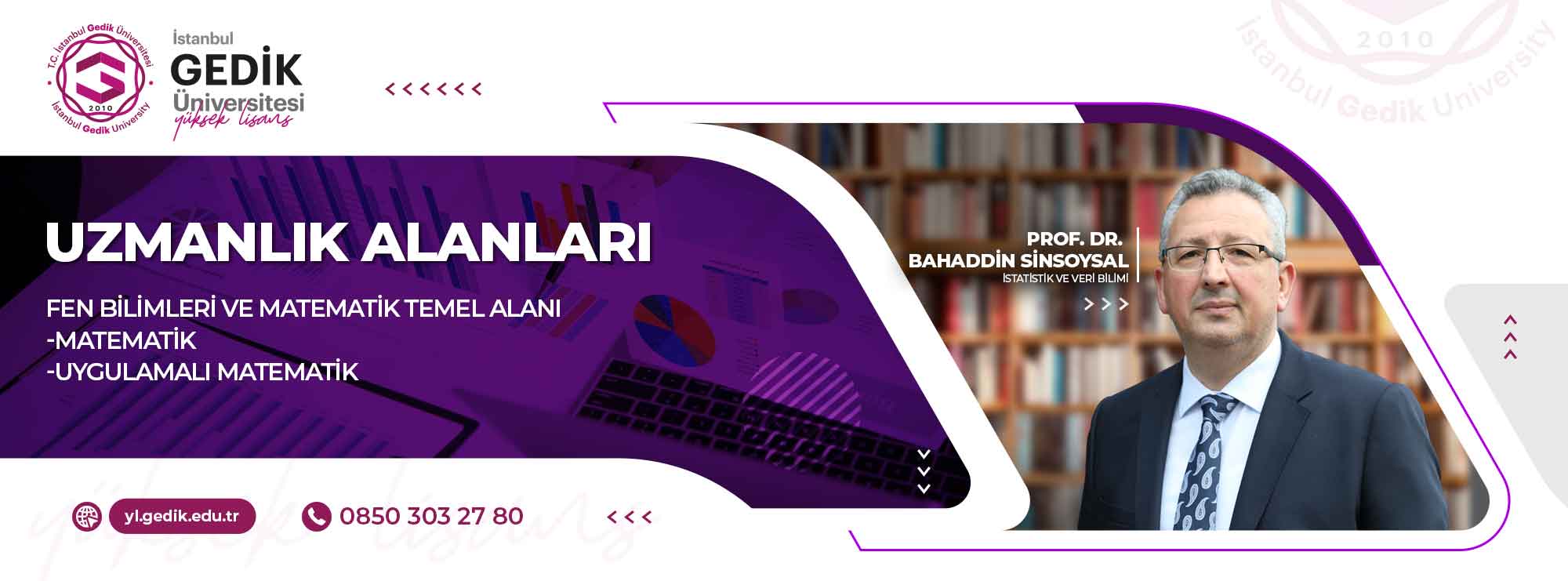 İstatistik ve Veri Bilimi Tezsiz Yüksek Lisans Programı slider