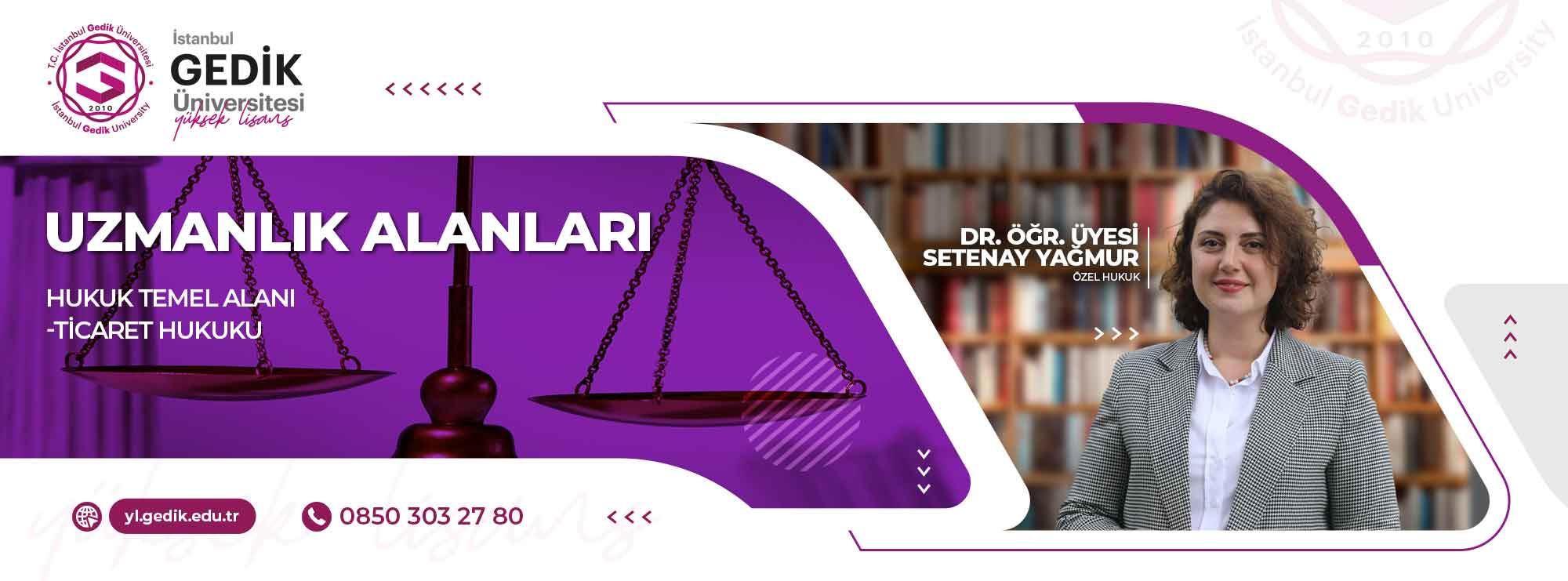 Özel Hukuk Tezli Yüksek Lisans Programı slider