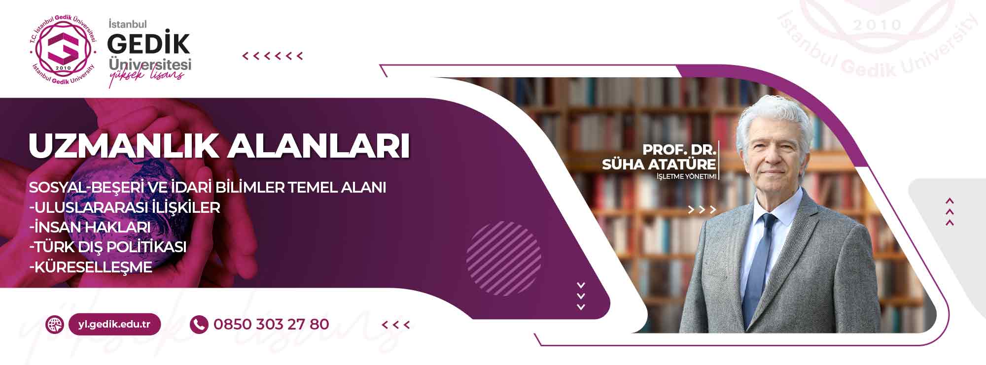 Siyaset Bilimi ve Kamu Yönetimi Tezsiz Yüksek Lisans Programı slider