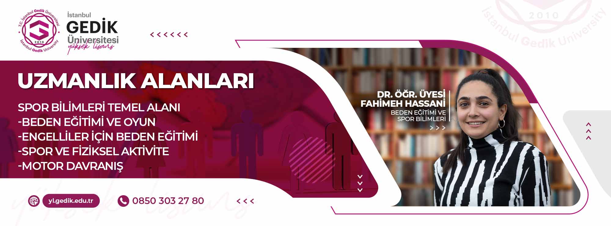 Beden Eğitimi ve Spor Bilimleri Tezsiz Yüksek Lisans Programı slider