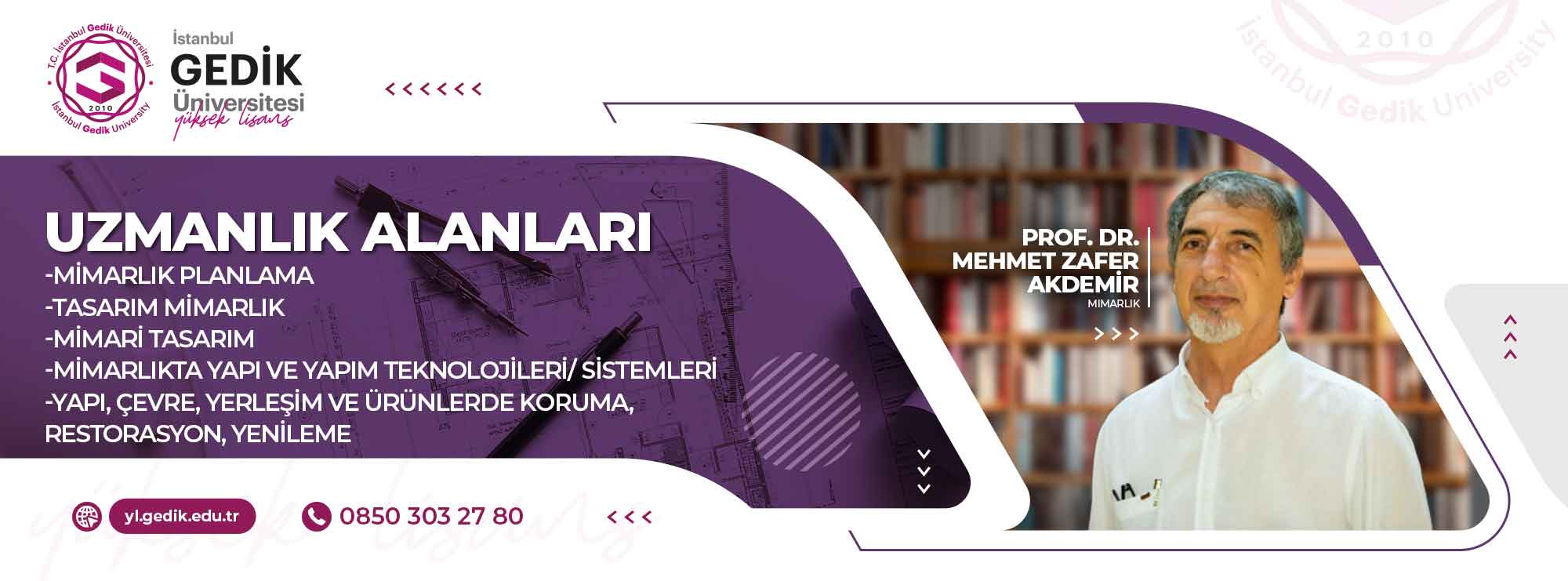 İç Mimarlık ve Çevre Tasarımı Tezsiz Yüksek Lisans Programı slider