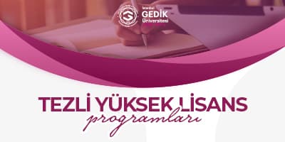 Tezli Yüksek Lisans Programları